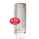 DISPENSADOR TRIPLE ROLLO INOXIDABLE - CÓDIGO: BL2001