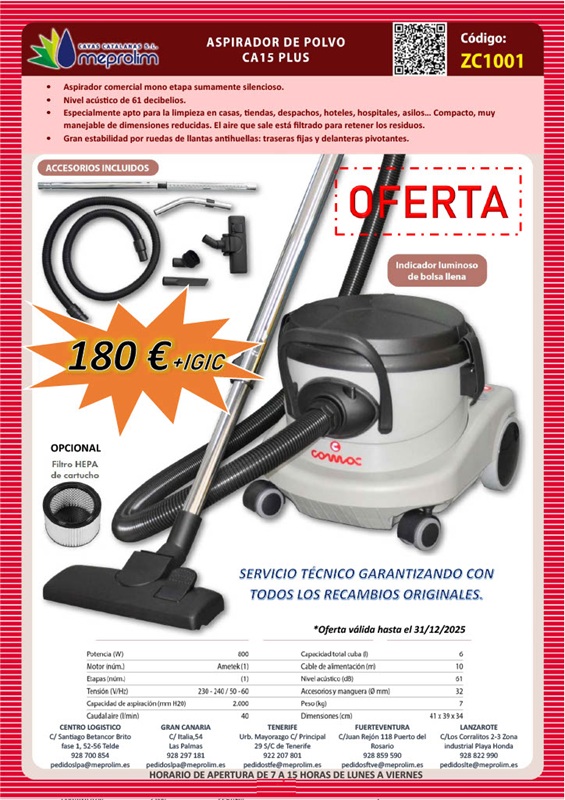 OFERTA CA15 AGO-25
